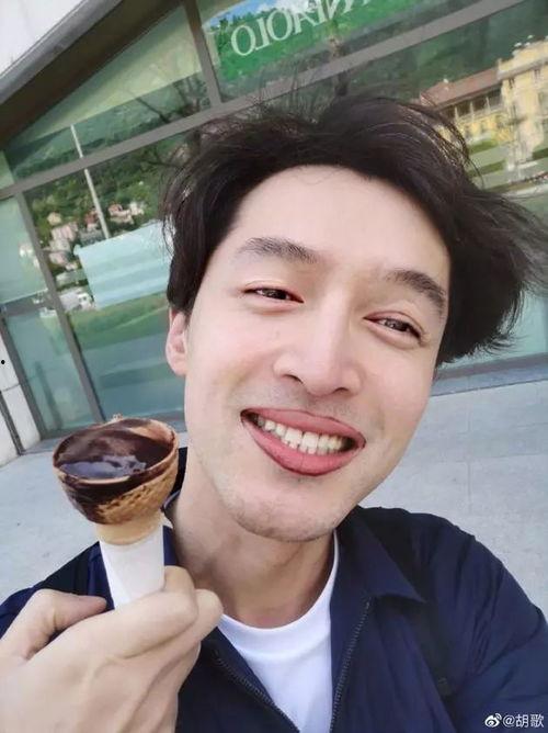 胡歌自拍表情包,解锁明星日常，笑翻网友