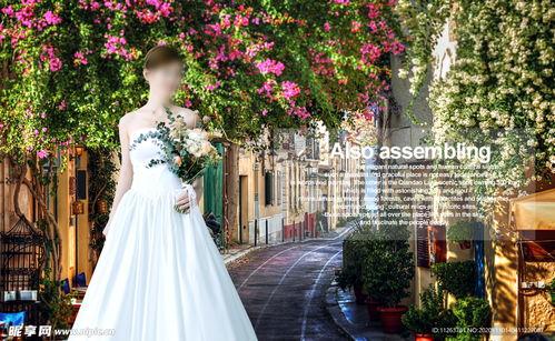 婚纱照的背景图片,邂逅浪漫背景瞬间